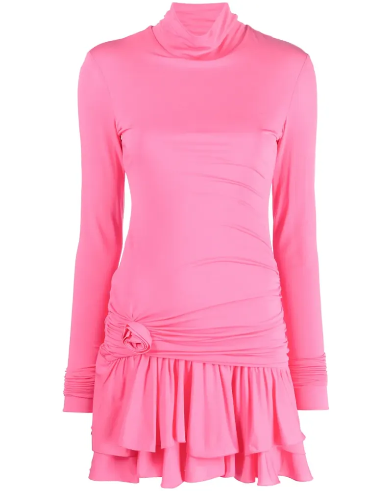 Blumarine Kleid mit Blumenmuster - Rosa Rosa
