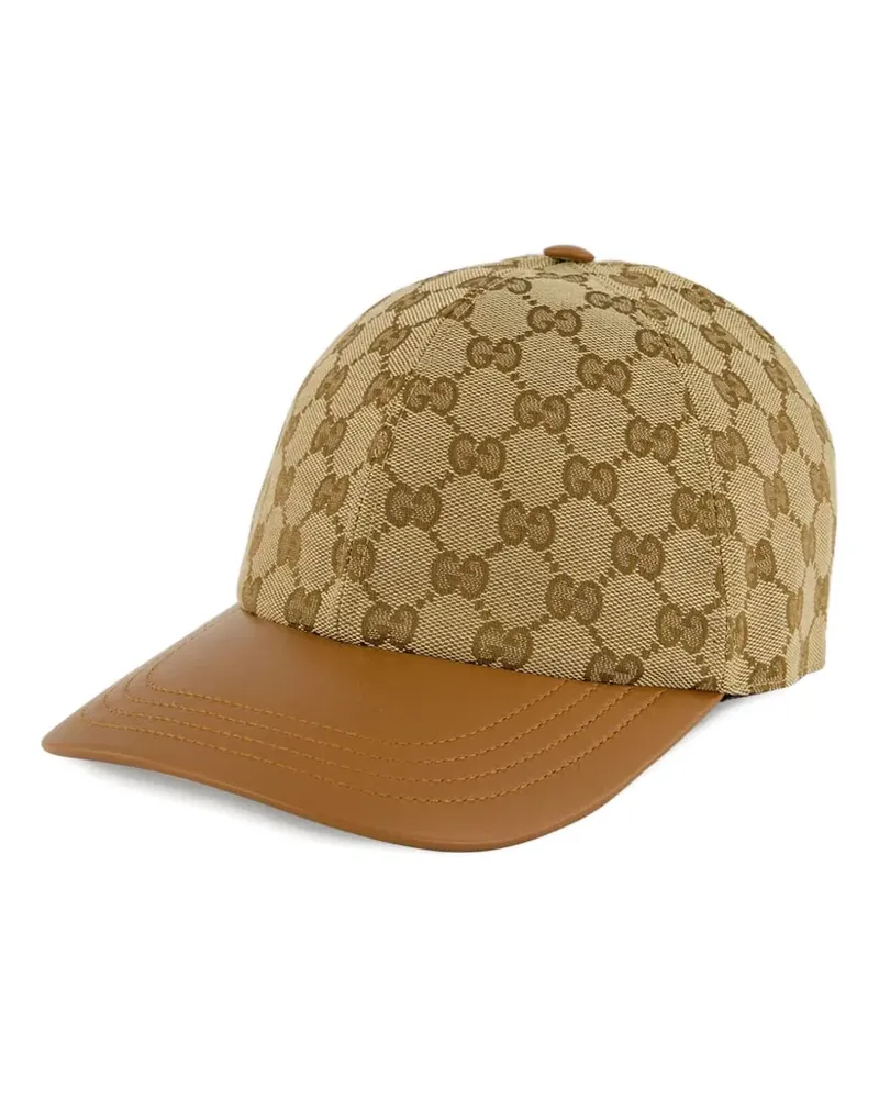 Gucci Hut mit Monogramm - Nude Nude