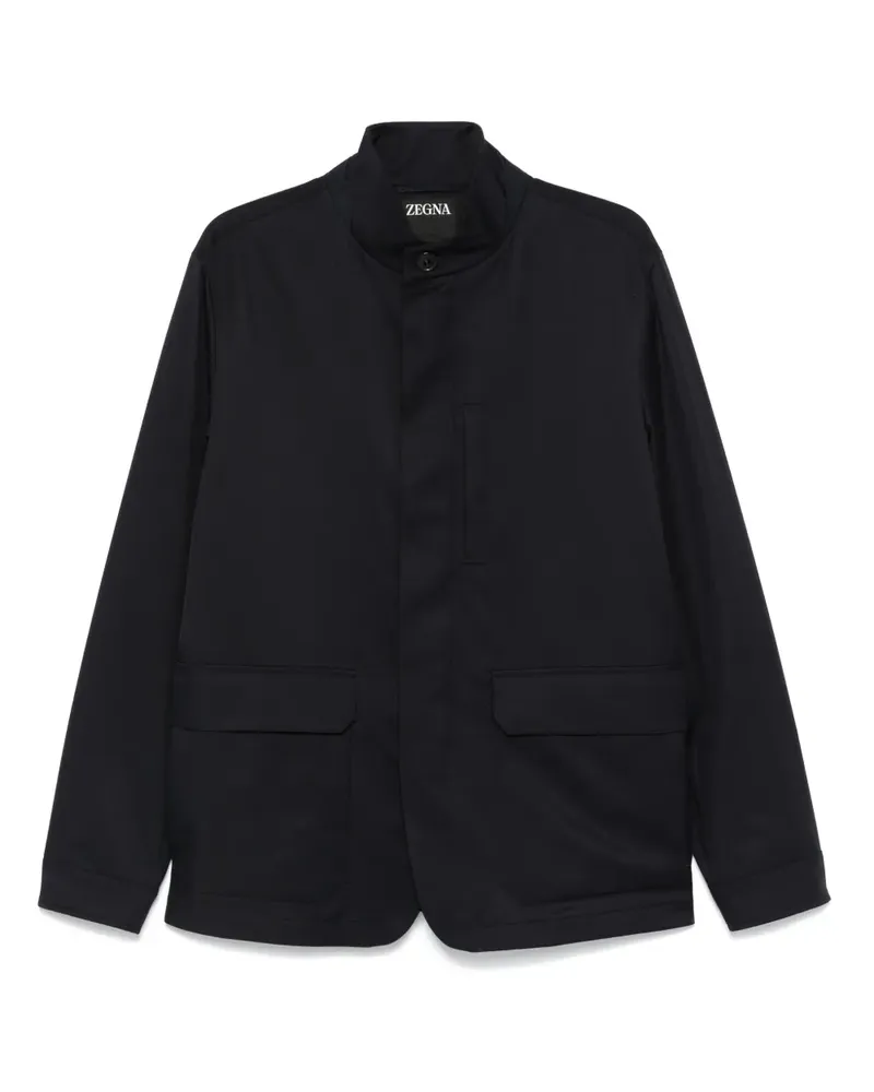 Ermenegildo Zegna Wasserabweisende Jacke - Blau Blau