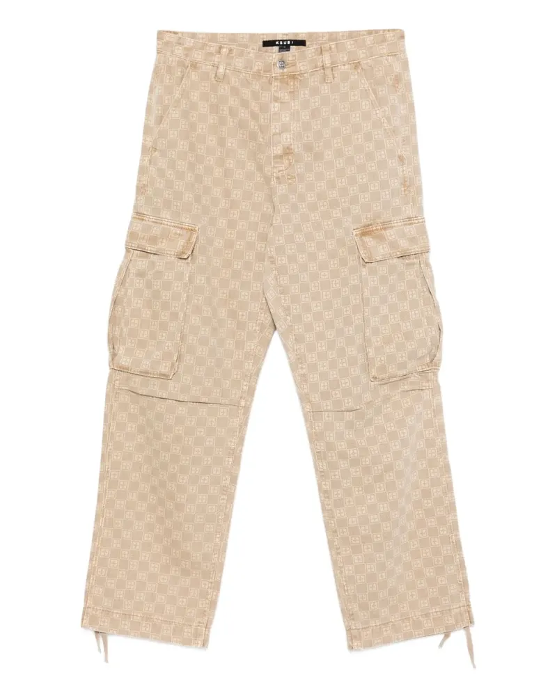 ksubi Fugitive cargo pants - Nude Nude