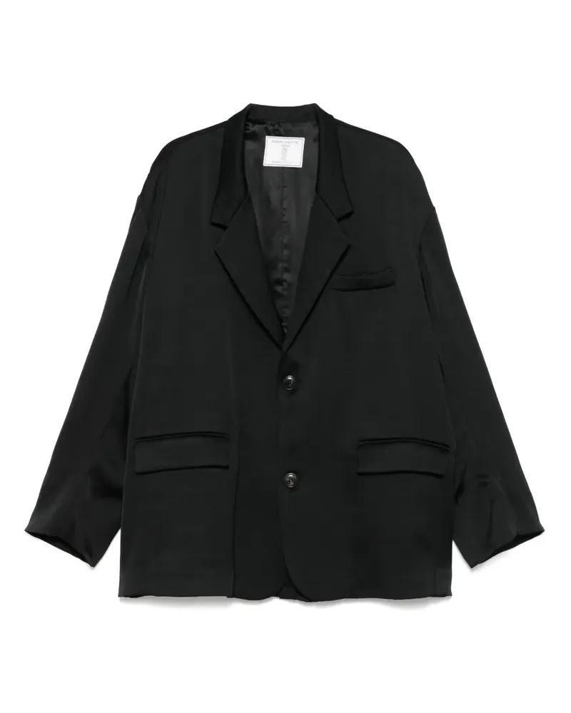 Société Anonyme Einreihiger Blazer - Schwarz Schwarz