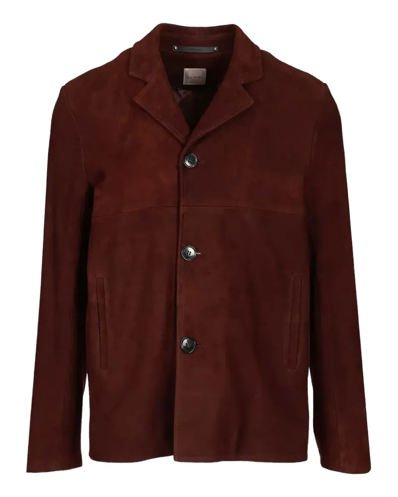 Paul Smith suede buttoned jacket - Braun Braun