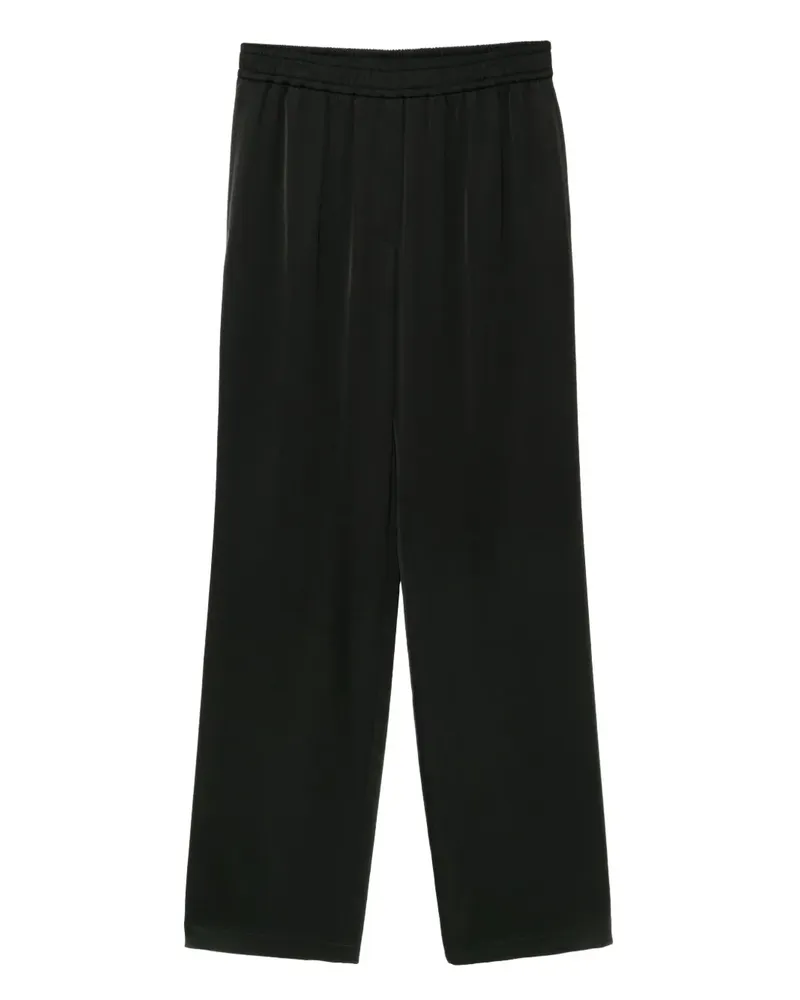 GOEN.J Gerade Hose - Schwarz Schwarz