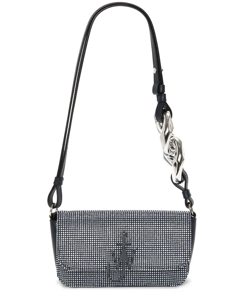 J.W.Anderson Schultertasche mit Ankerkette - Blau Blau