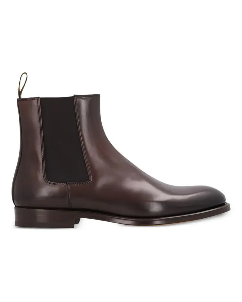 Doucal´s Chelsea-Boots mit elastischen Einsätzen - Braun Braun