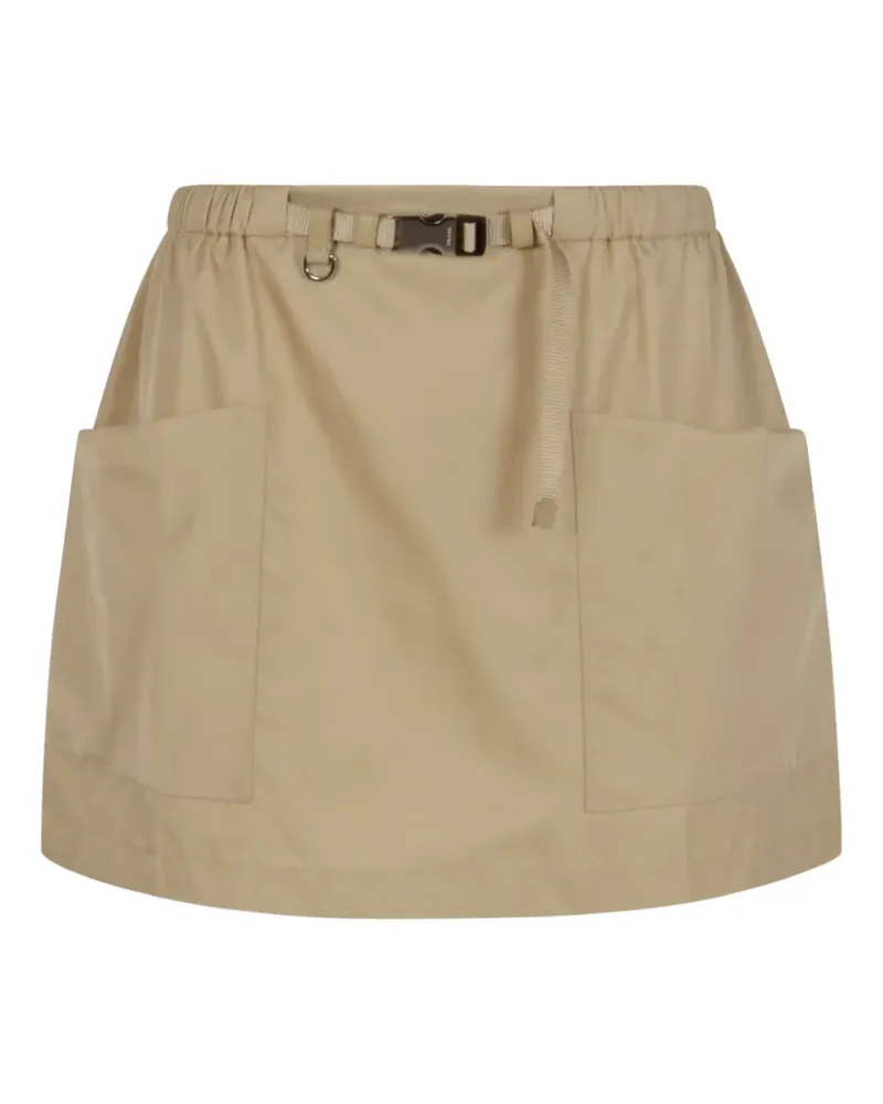 Prada Rock mit aufgesetzter Tasche - Nude Nude