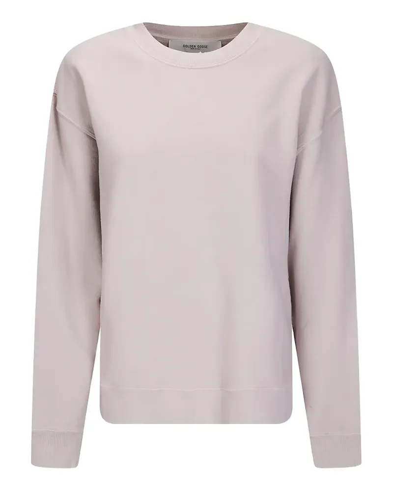 Golden Goose Boxi logo-patch sweatshirt - Rosa Rosa