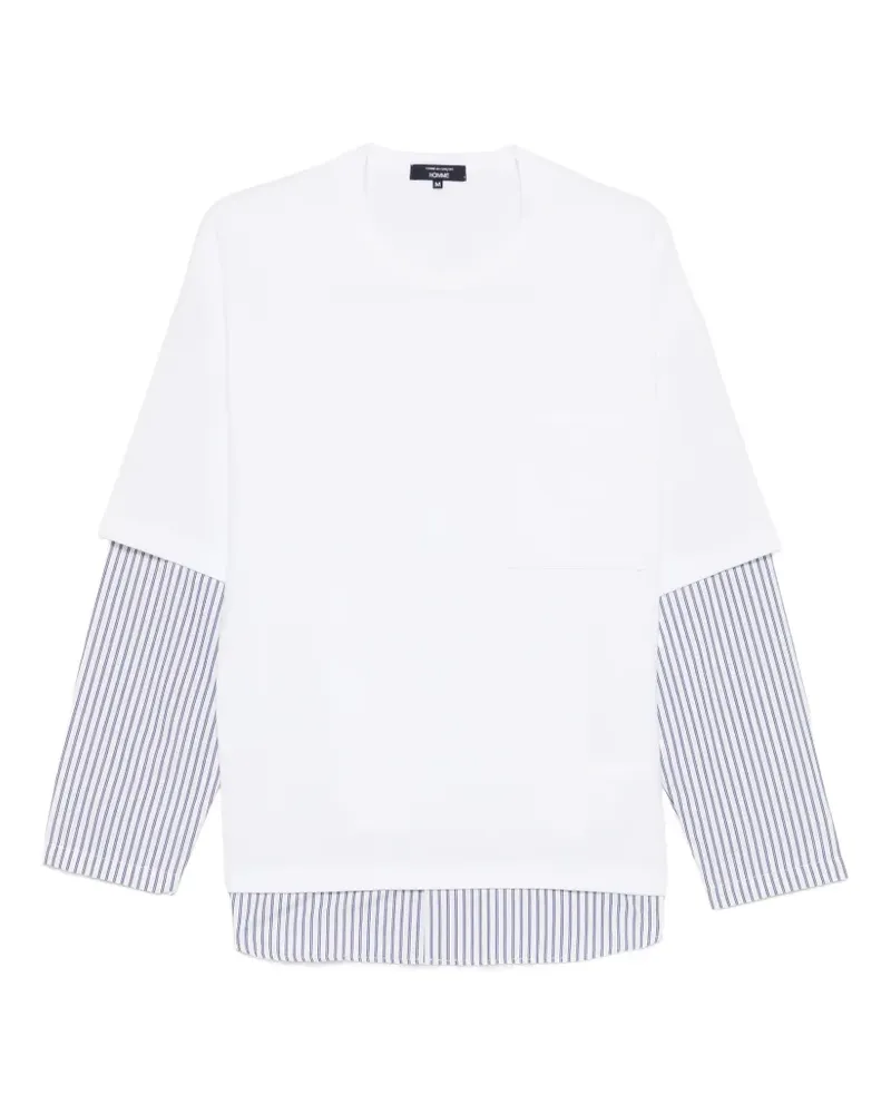 Comme des Garçons shirt-sleeves T-shirt - Weiß Weiß
