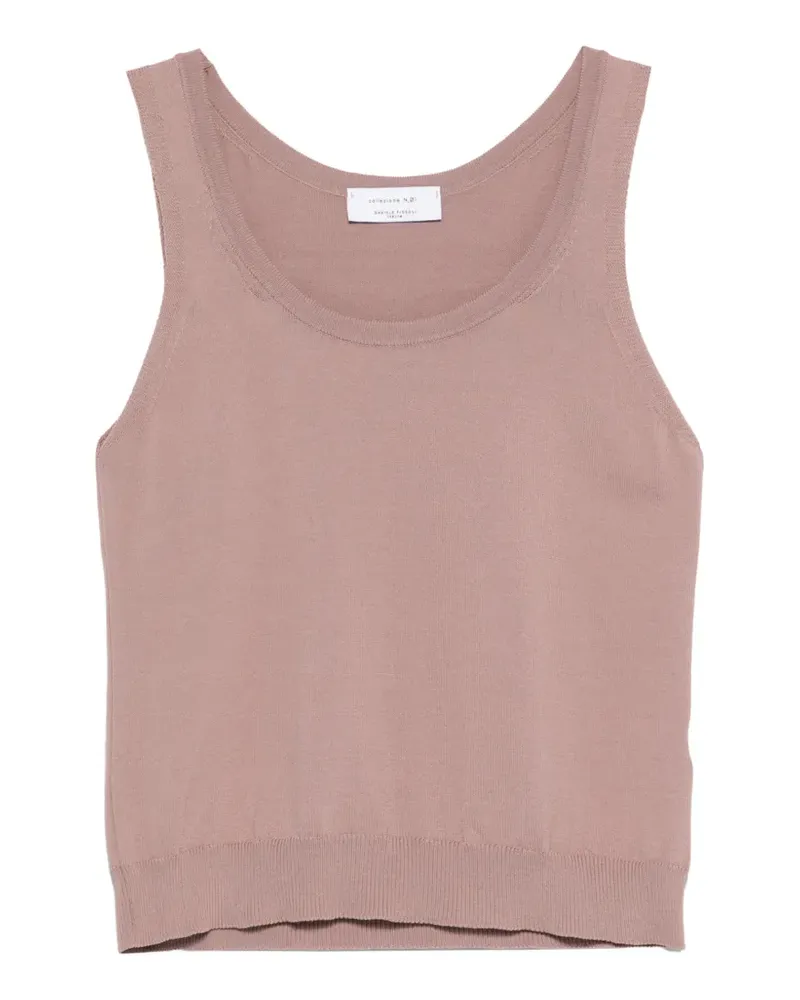 Daniele Fiesoli round-neck tank top - Rosa Rosa