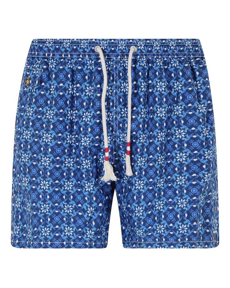 MC2 Saint Barth Lighting Micro Deco swim shorts - Blau Blau