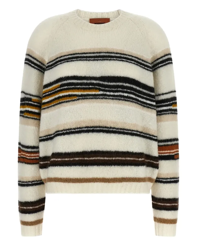 Missoni Gestreifter Pullover - Nude Nude