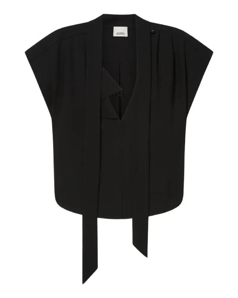 Isabel Marant Selene Top - Schwarz Schwarz