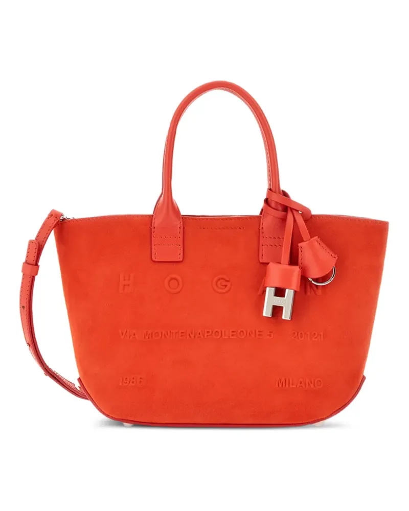 Hogan Mini  Address Shopping Bag - Rot Rot