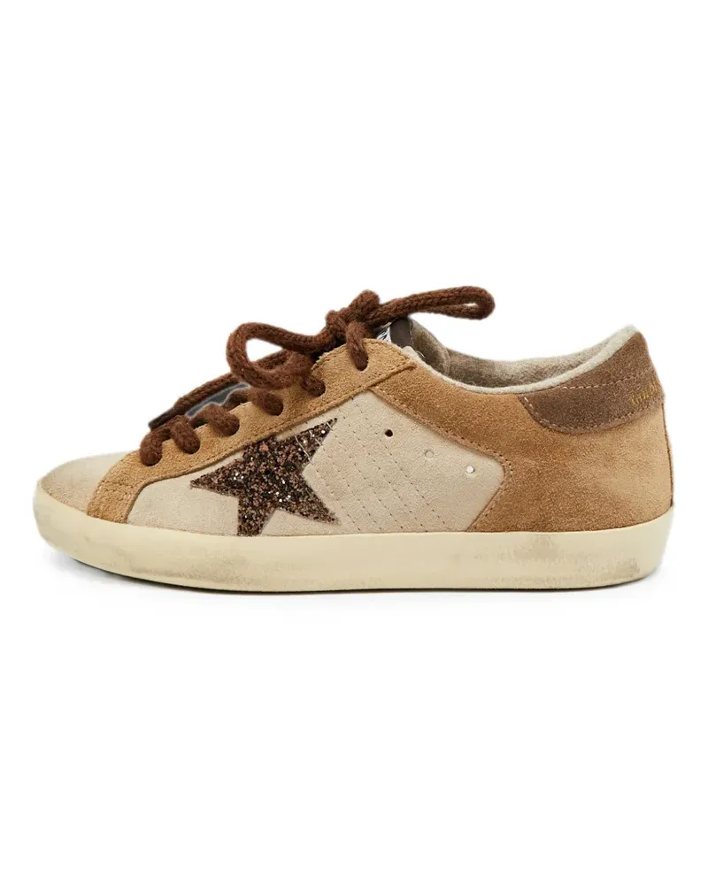 Golden Goose Super Star glitter sneakers - Nude Nude