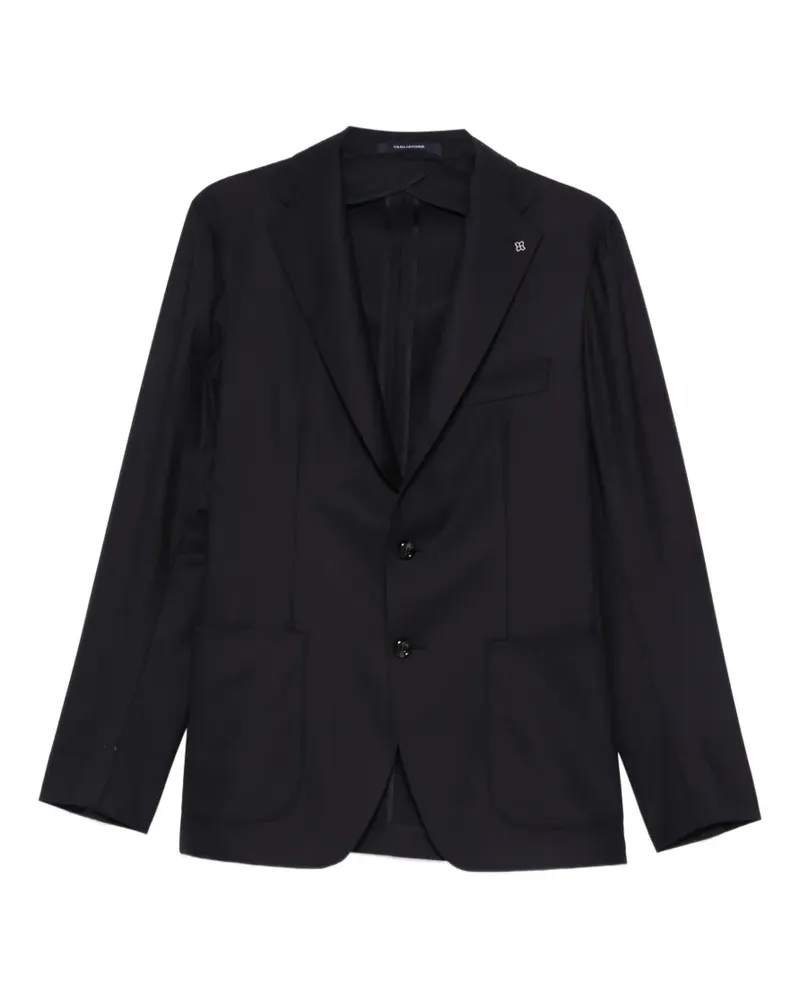 Tagliatore Sakko mit aufgesetzter Tasche - Blau Blau