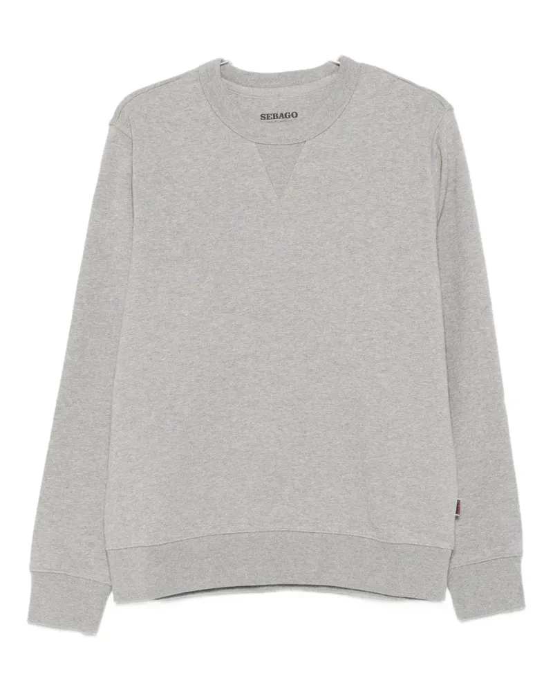 Sebago crew-neck cotton sweatshirt - Grau Grau