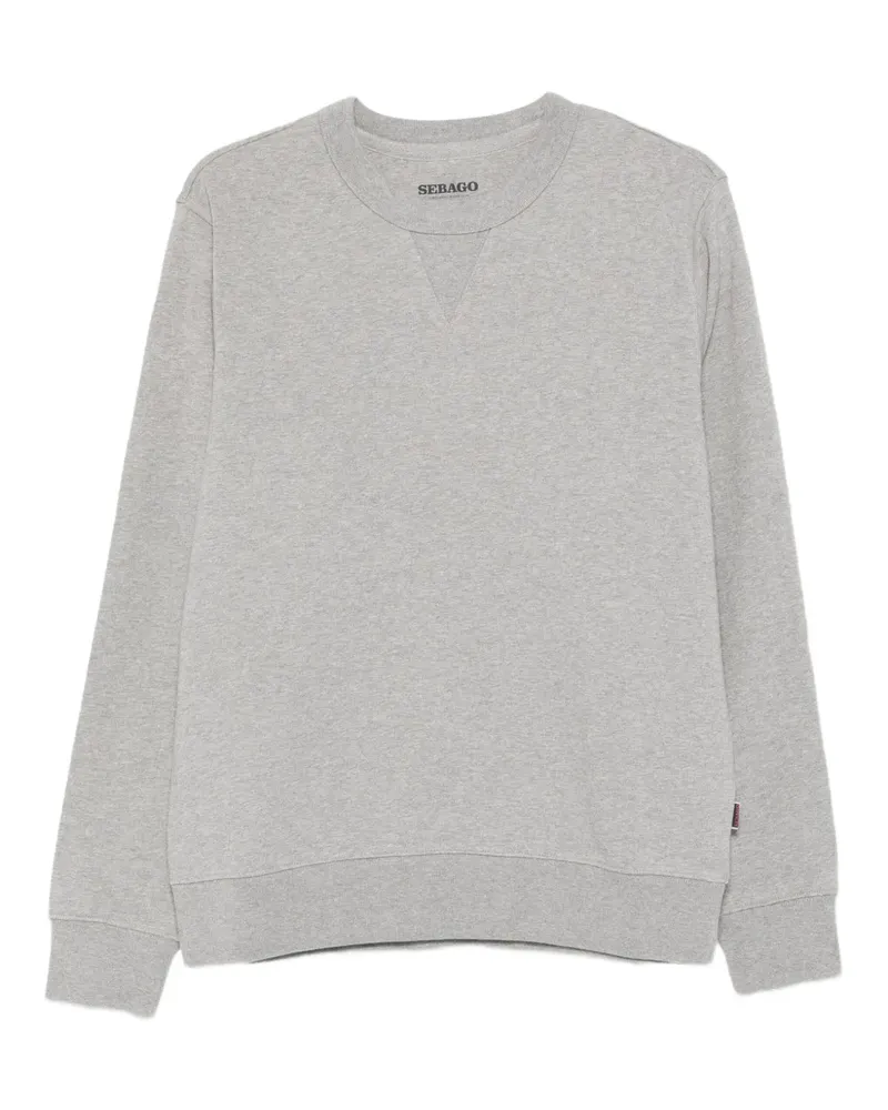 Sebago crew-neck cotton sweatshirt - Grau Grau