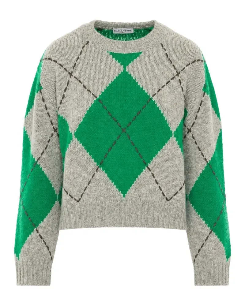 Ballantyne Pullover mit Argyle-Muster - Nude Nude