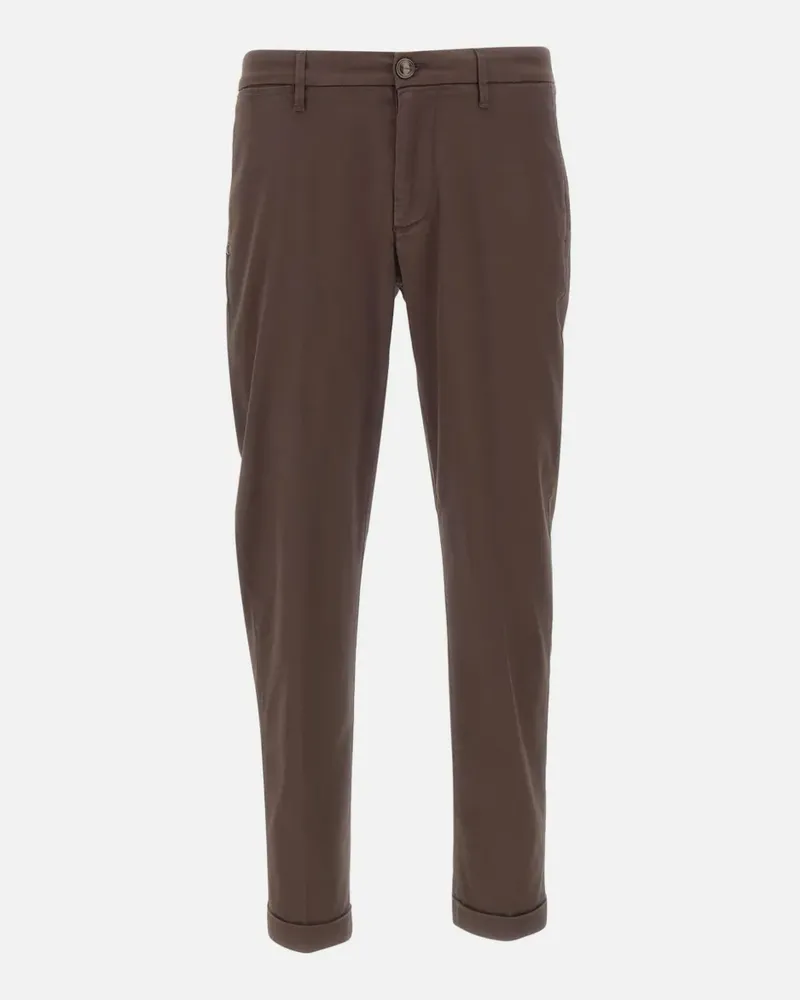 Re-HasH Mucha slim-fit chinos - Braun Braun