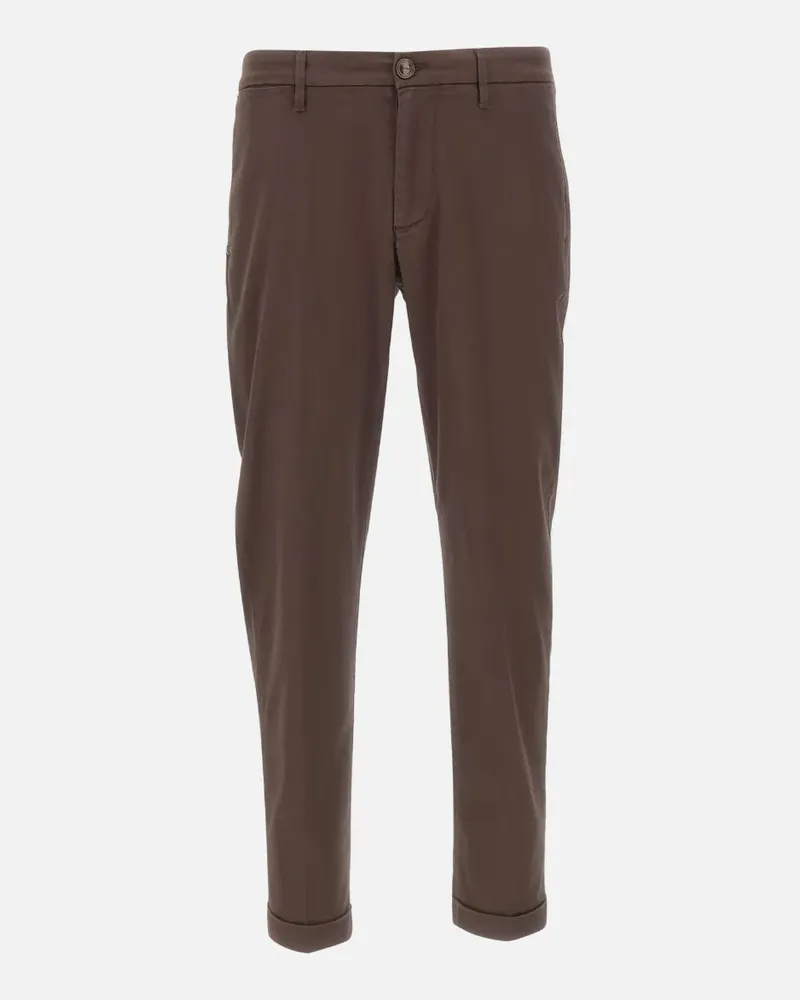 Re-HasH Mucha slim-fit chinos - Braun Braun