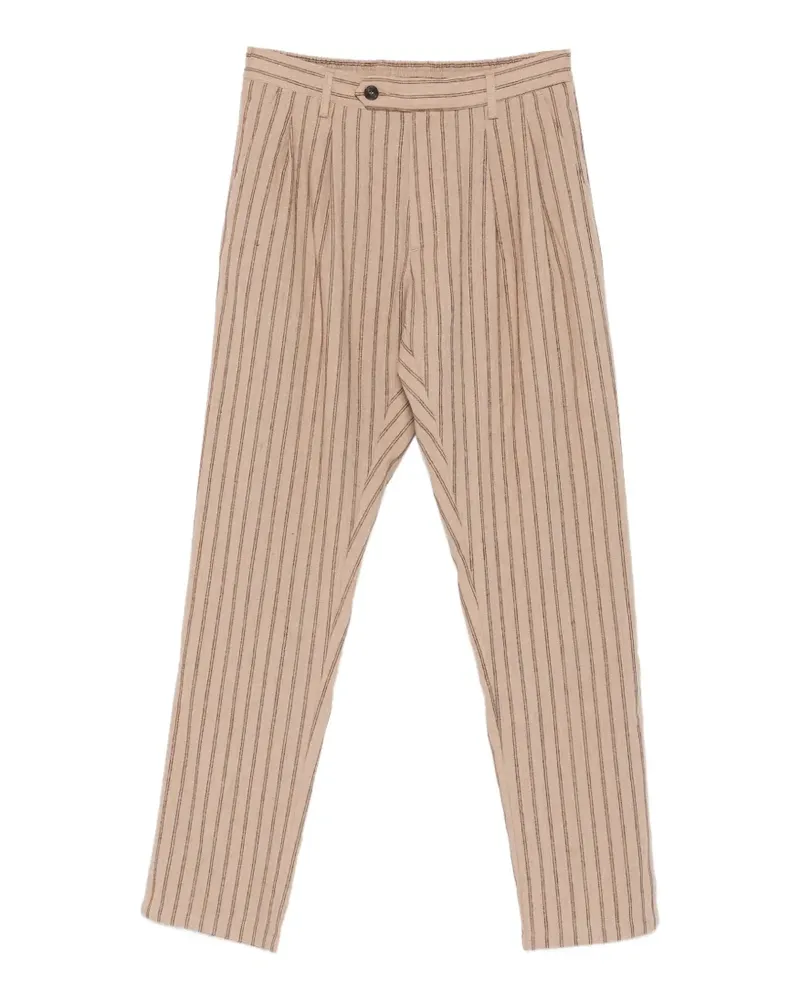 MC2 Saint Barth Havier striped trousers - Nude Nude