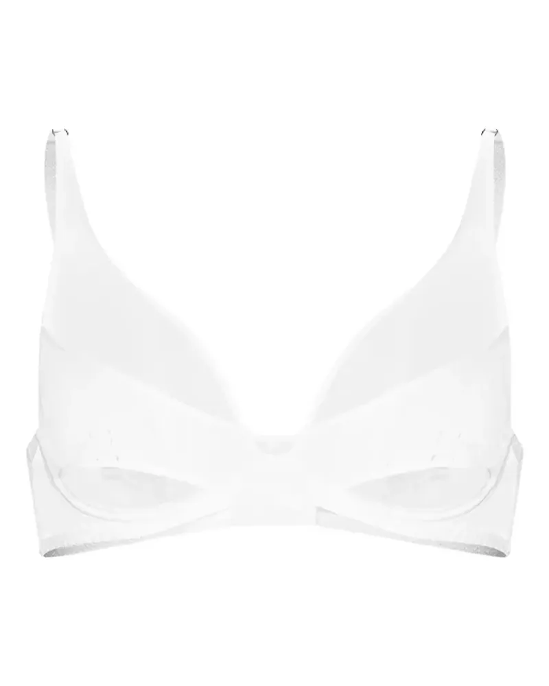 Zhilyova BH mit Mesh-Einsätzen - Weiß Weiß