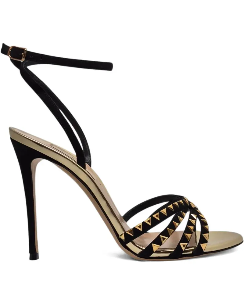 Casadei studded strappy sandals - Schwarz Schwarz