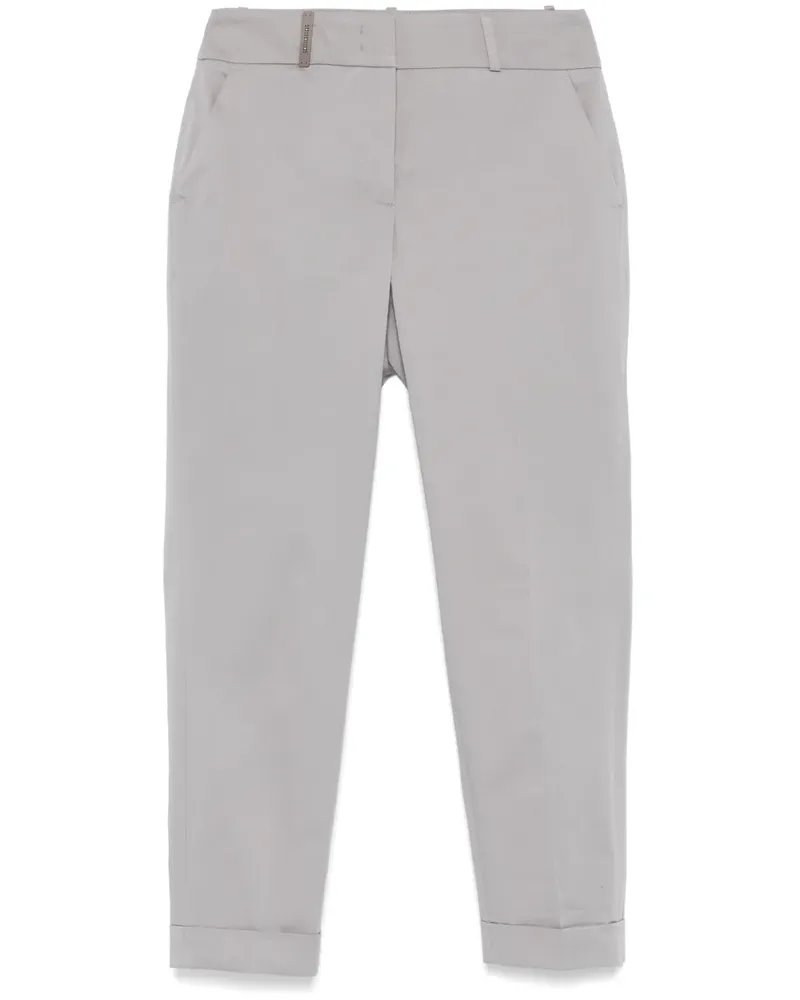 Peserico Klassische Hose - Grau Grau