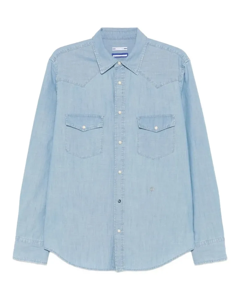 Jacob Cohën Jeanshemd im Western-Look - Blau Blau