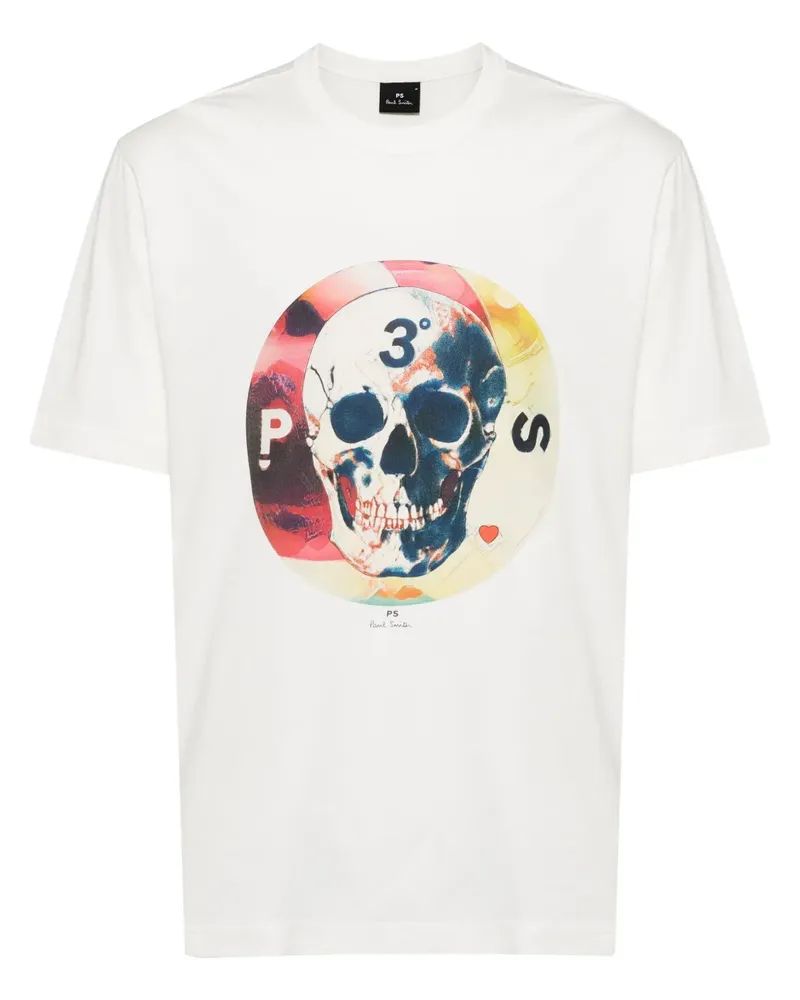 Paul Smith T-Shirt mit grafischem Print - Weiß Weiß
