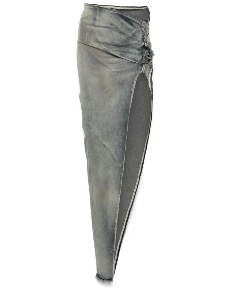 DRKSHDW by Rick Owens Edfu Maxirock - Blau Blau
