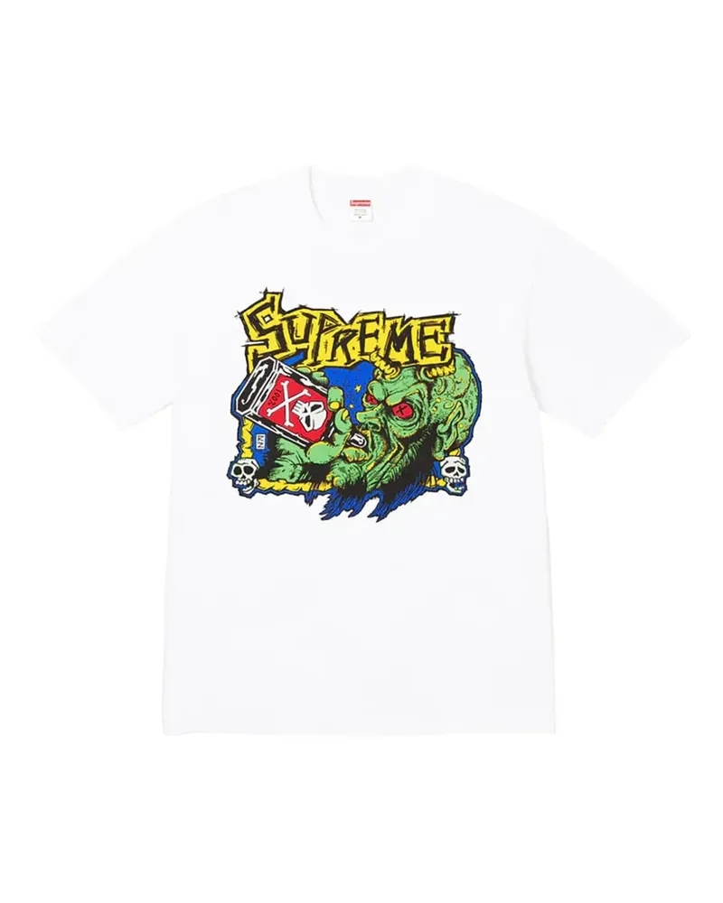 Supreme Being T-Shirt mit grafischem Print - Weiß Weiß