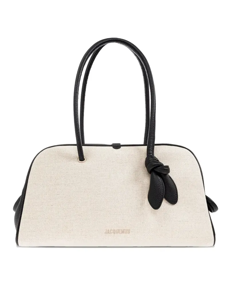 Jacquemus Le Turismo Tote Bag aus Leinen - Nude Nude