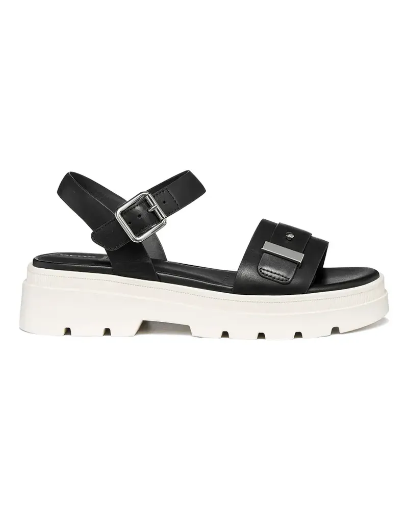 Geox buckle-fastening chunky-sole sandals - Schwarz Schwarz