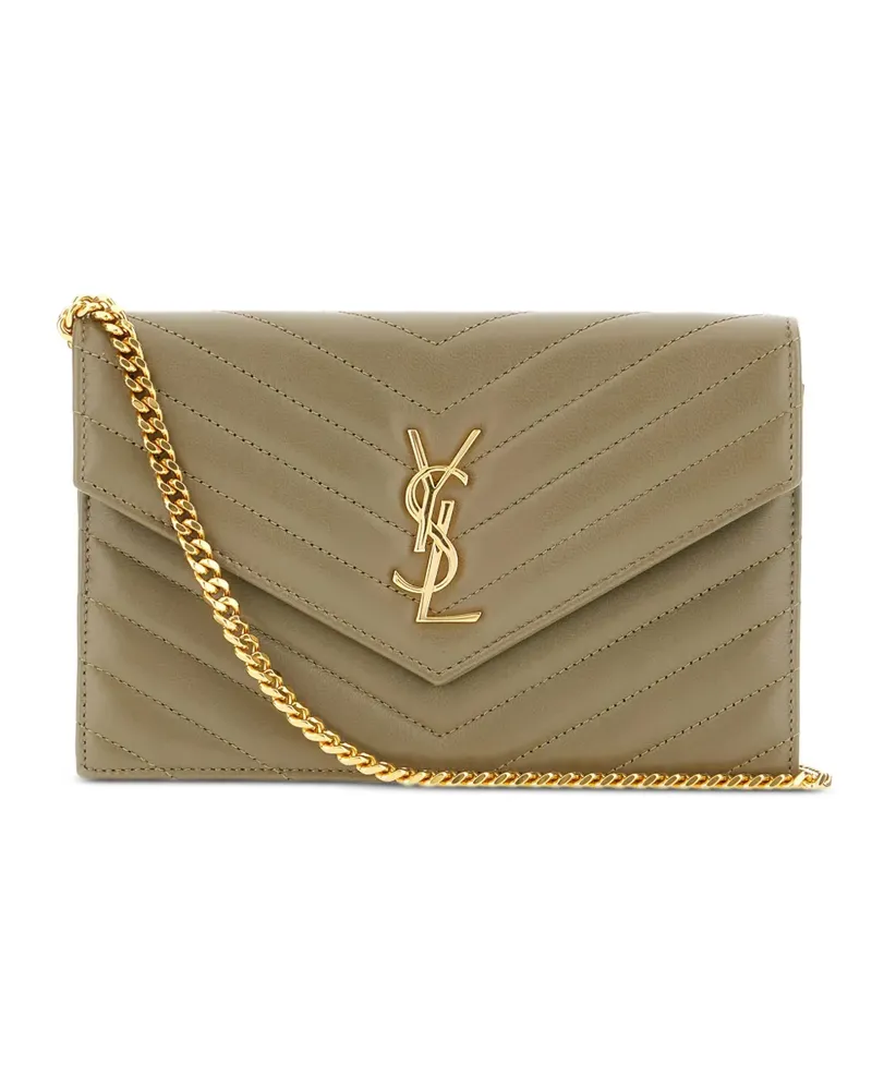 Saint Laurent Cassandre Portemonnaie - Braun Braun