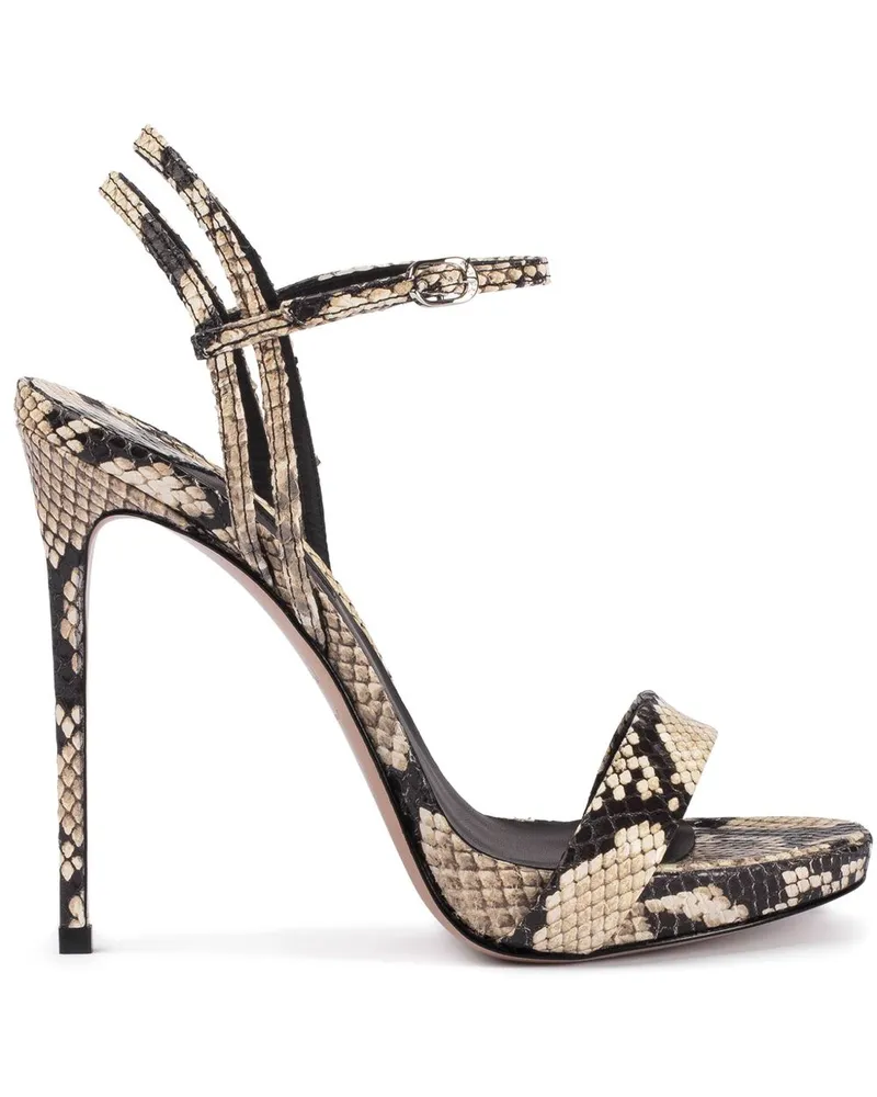 Le Silla Gwen Sandalen 120mm - Nude Nude