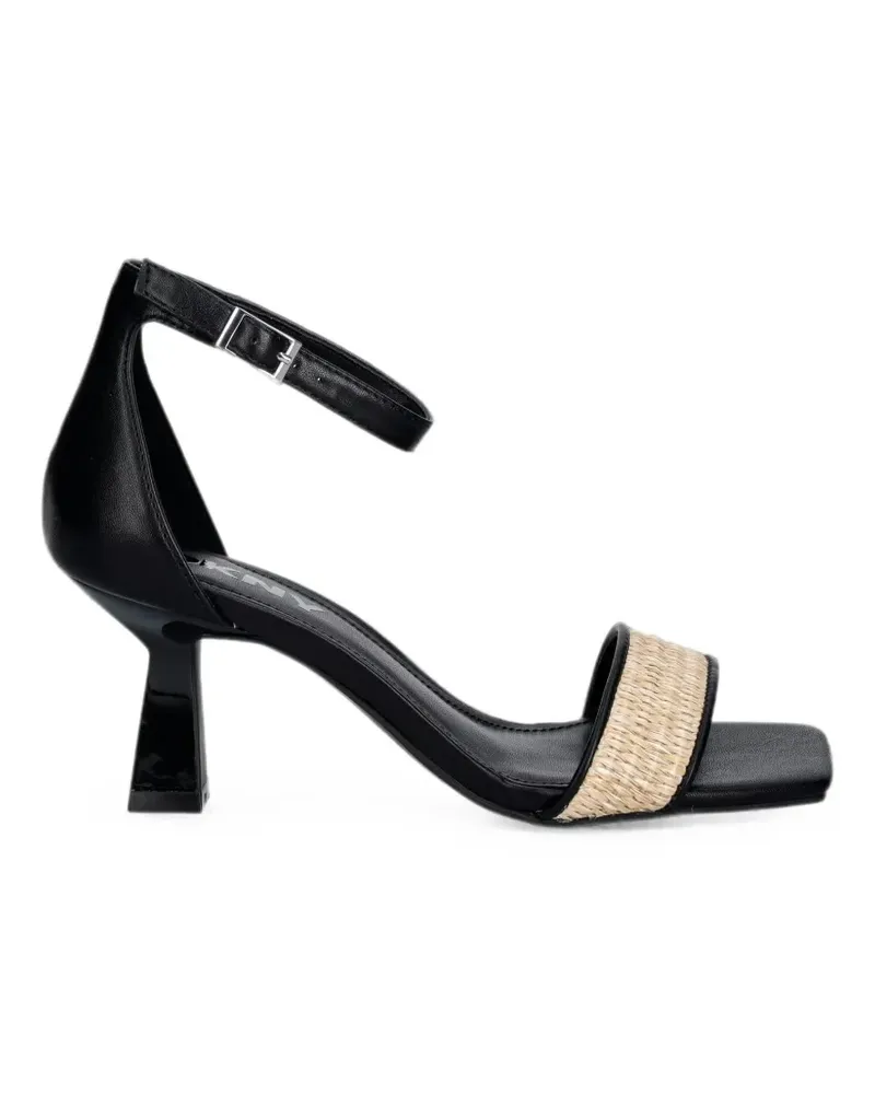 DKNY Krazz Sandalen mit gewebtem Riemen - Schwarz Schwarz
