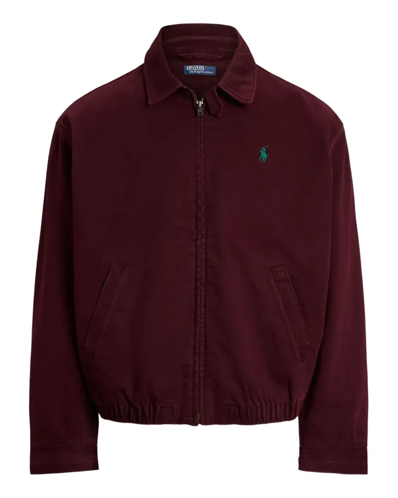 Ralph Lauren logo-embroidered jacket - Rot Rot