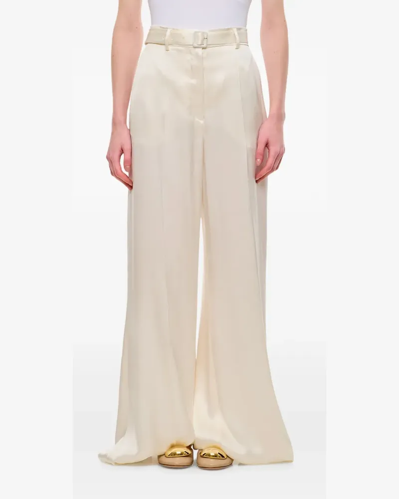 Gabriela Hearst Mabon Hose - Weiß Weiß