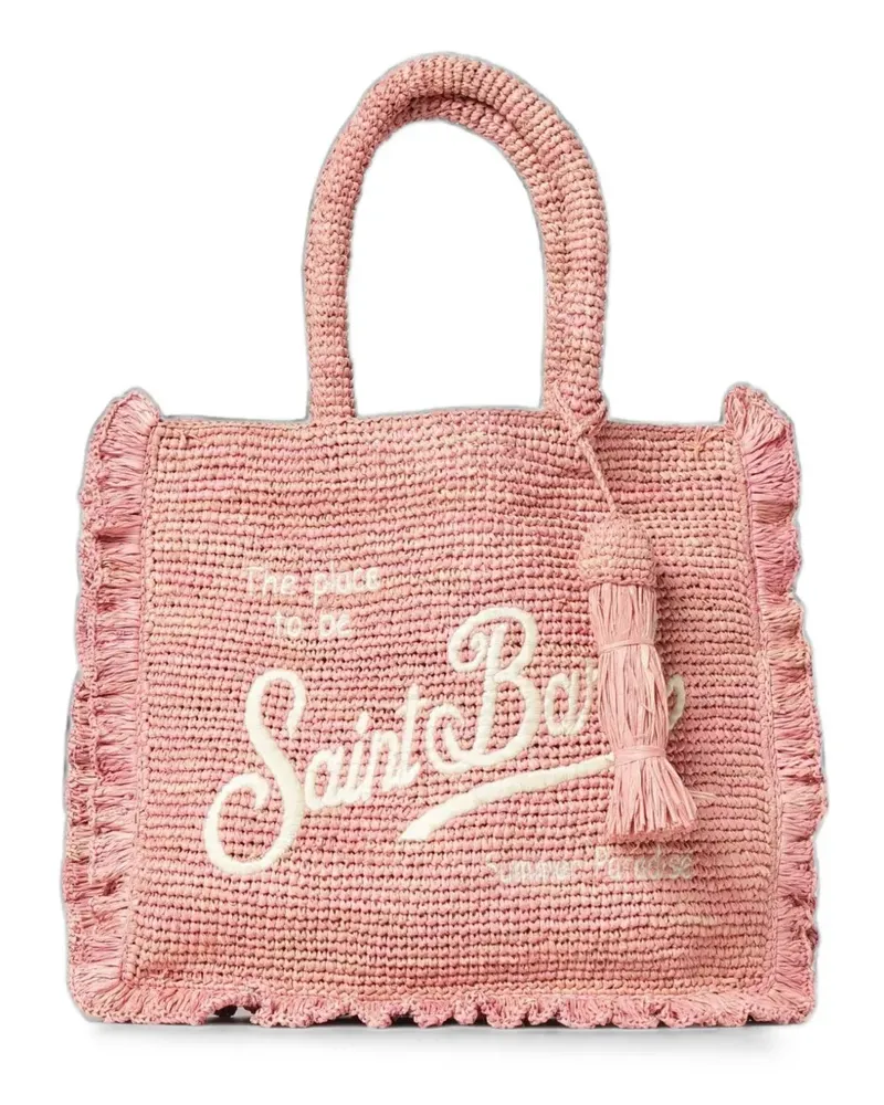 MC2 Saint Barth medium Volant embroidered tote bag - Rosa Rosa