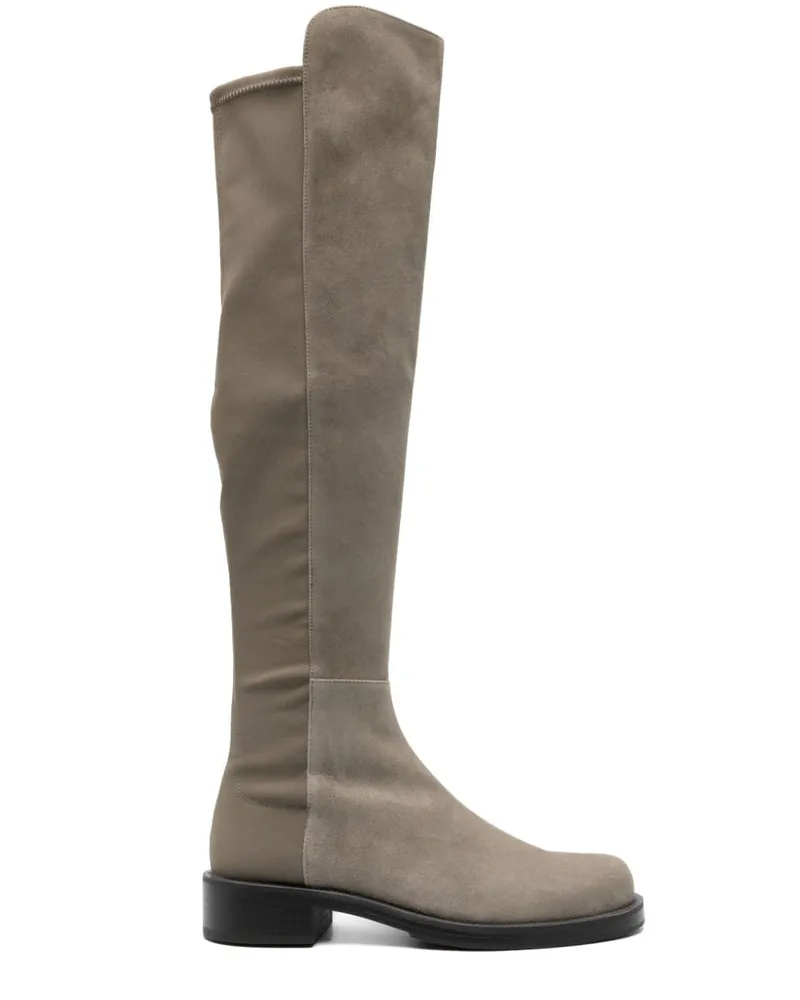 Stuart Weitzman 5050 Bold Stiefel 40mm - Grau Grau