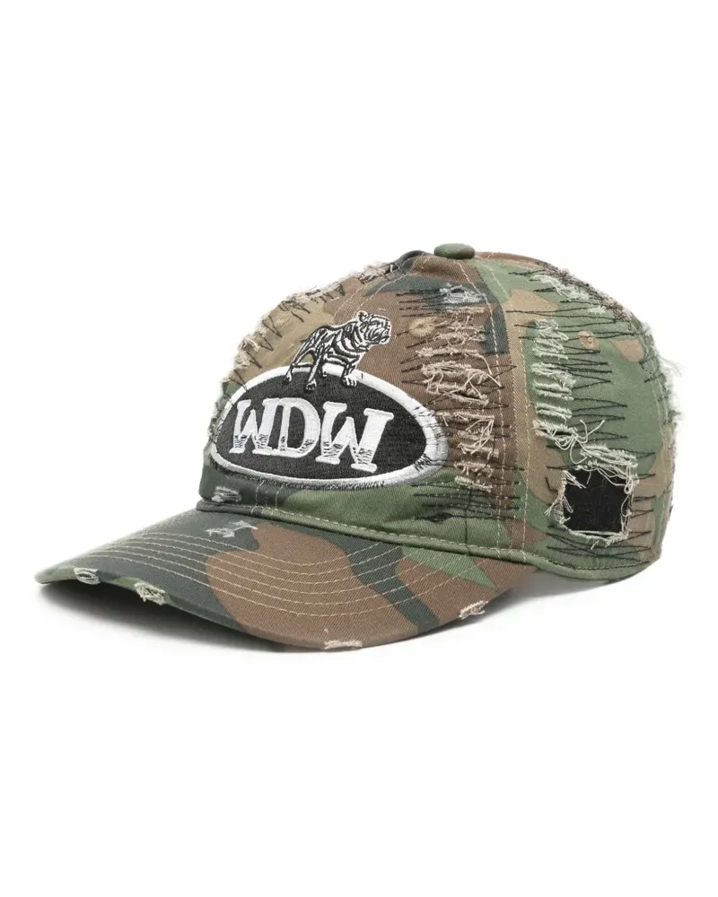 WHO DECIDES WAR Dale camo baseball cap - Grün Grün