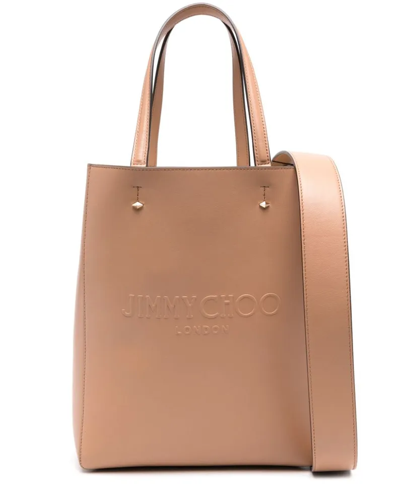 Jimmy Choo Kleine Lenny North-South Tote Bag - Nude Nude