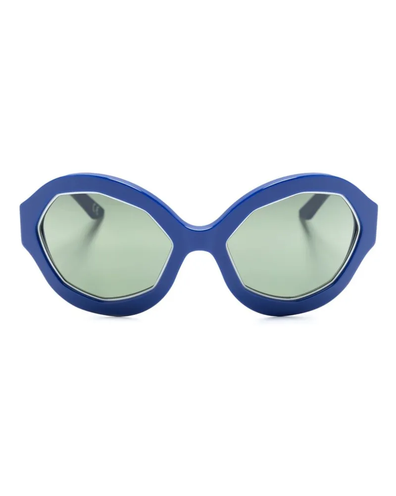 Marni Cumulus Cloud Sonnenbrille Blau