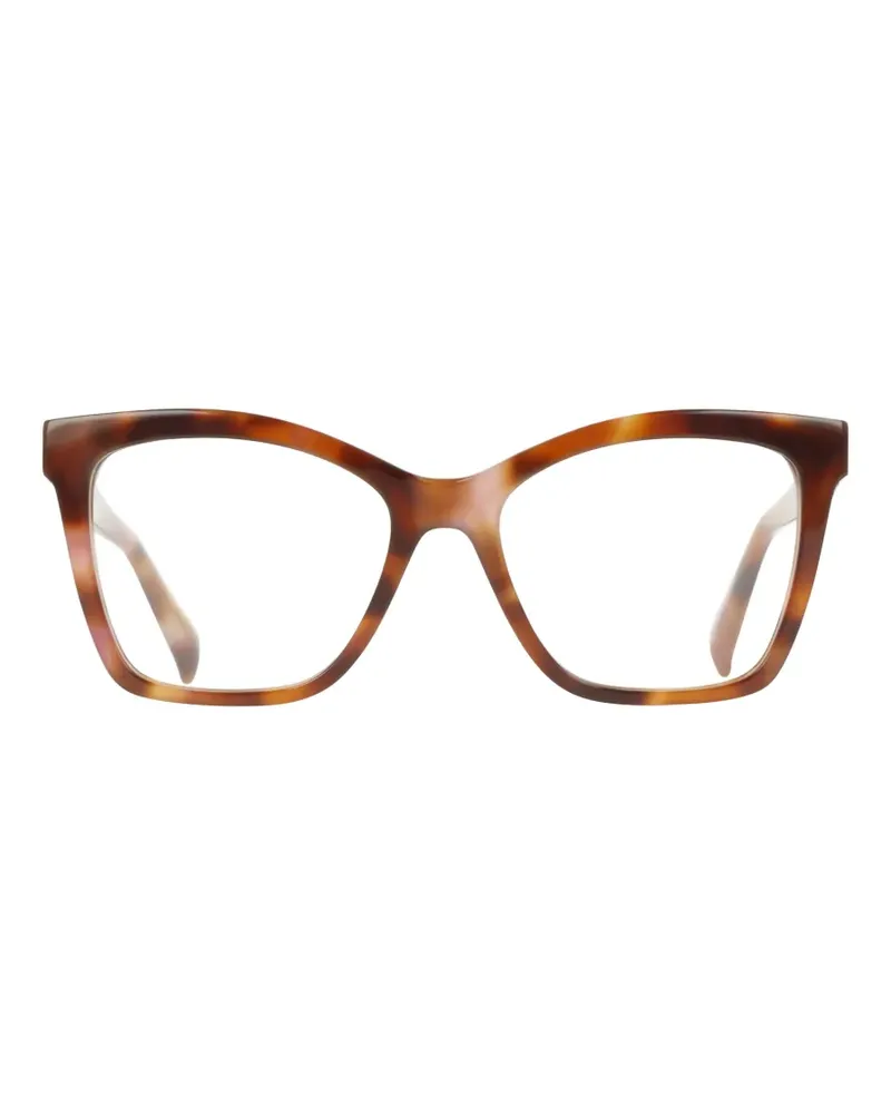 Liu Jo Cat-Eye-Brille in Schildpattoptik - Braun Braun