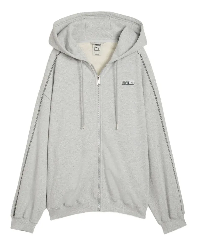 Puma x Rosé T7 Kapuzenjacke - Grau Grau