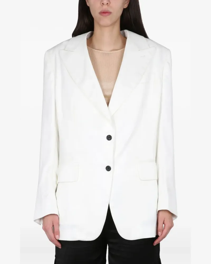 Tom Ford buttoned blazer - Weiß Weiß