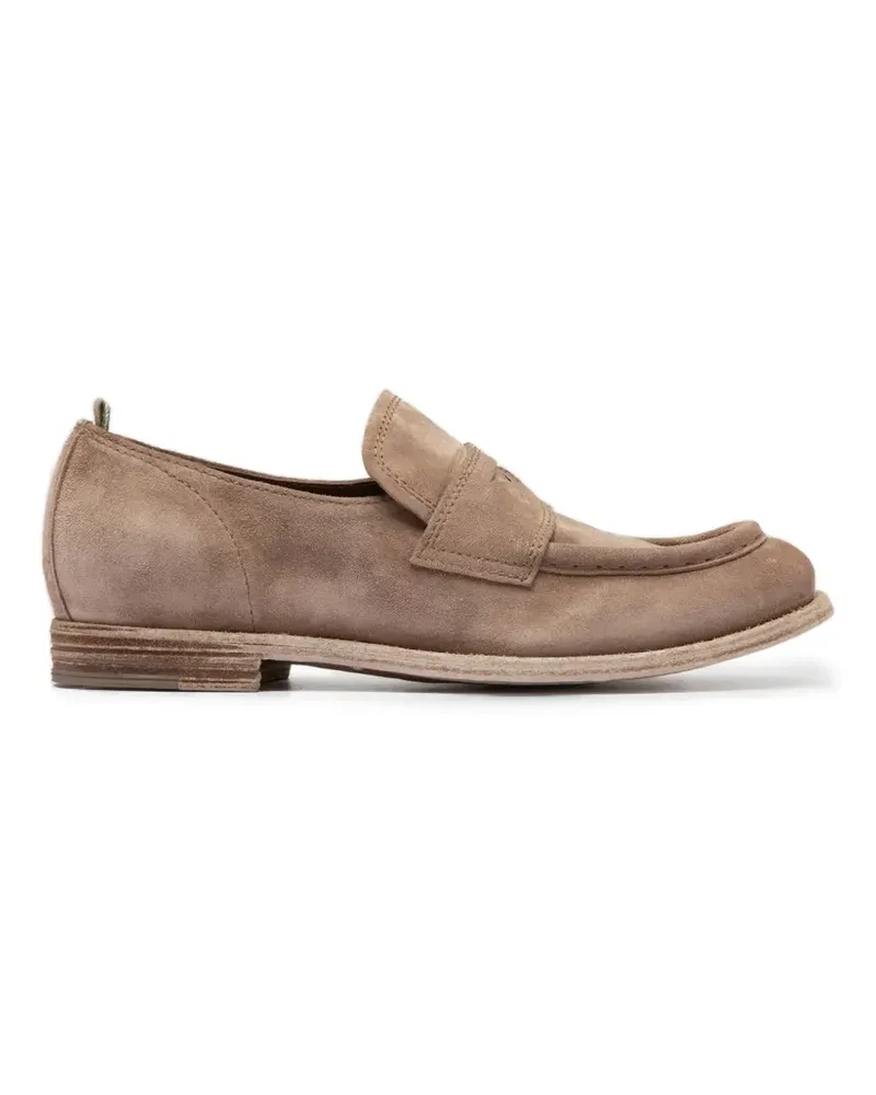 Officine Creative Italia Kalliopi 002 Loafer aus Wildleder - Nude Nude