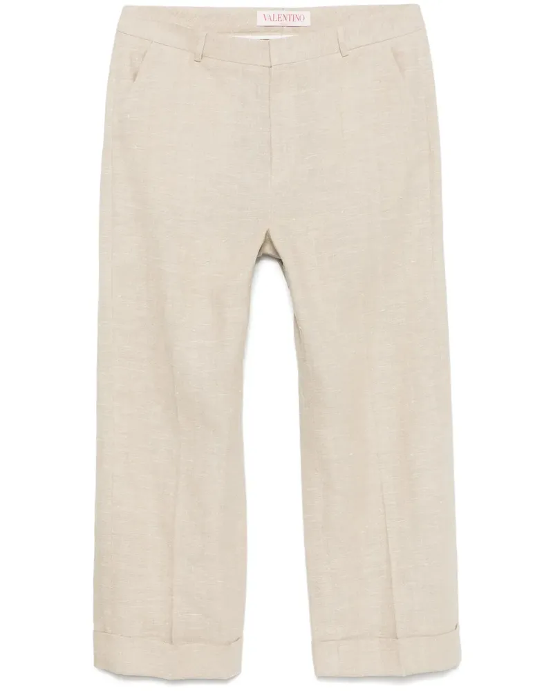 Valentino Garavani Hose aus Leinen - Braun Braun