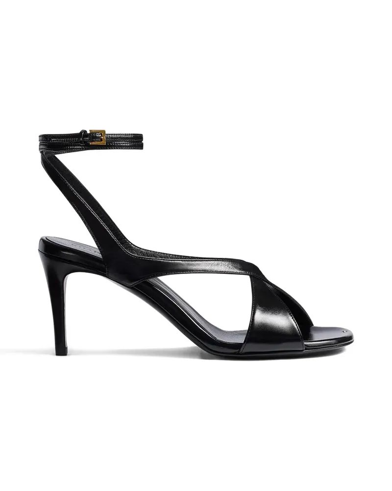 KHAITE 75mm Liria sandals - Schwarz Schwarz